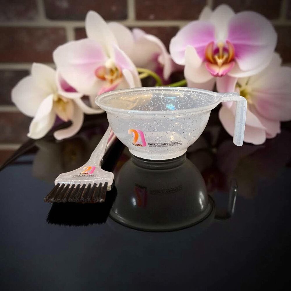 Paul Mitchell Color Mixing Bowl and Hair Blush 20 Years Limited Edition